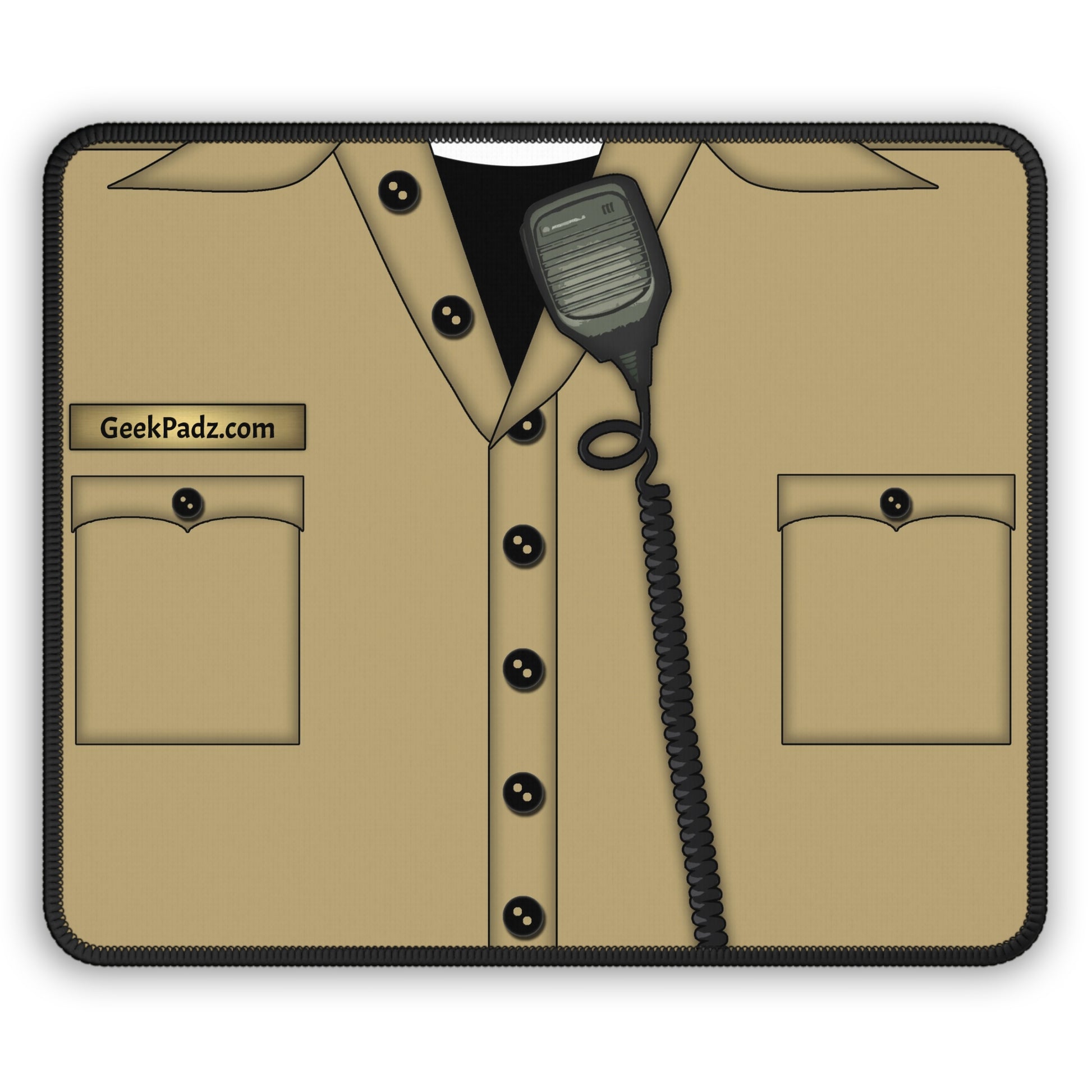 Sheriff of Scrolls – Tactical Tan Uniform Mouse Pad