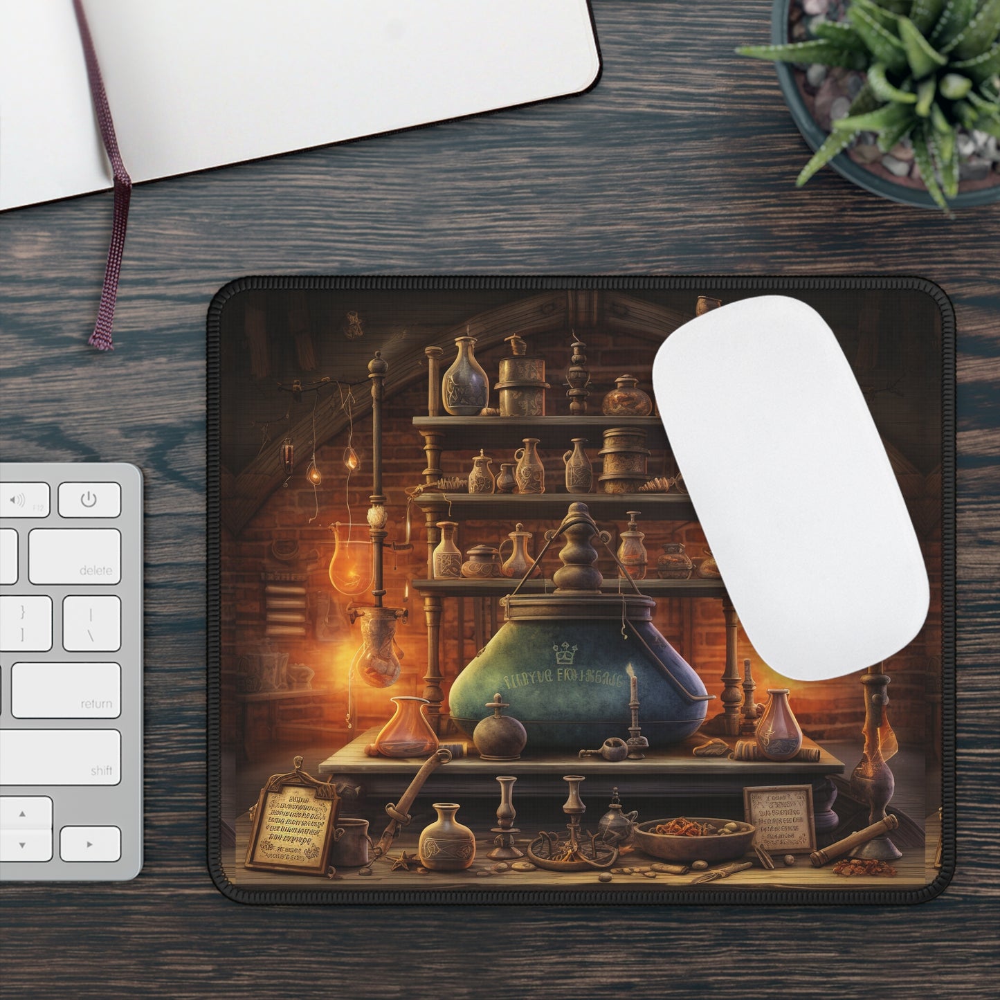Arcane Alchemist Mouse Pad – Brew Potions, Click Spells, Rule the Realm