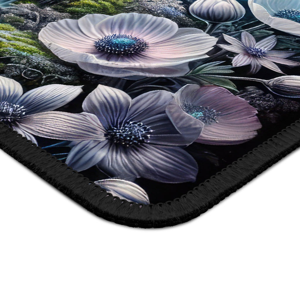 Skull Bloom Mouse Pad – Where Death Meets Dreamscape