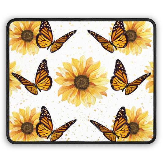 Sunshine Monarch Mouse Pad – Let the Good Vibes Fly