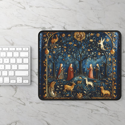 Enchanted Tapestry Mouse Pad – Where Myth Meets Mouse