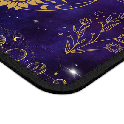 Cosmic Bloom Mouse Pad – Manifest Magic in Every Click