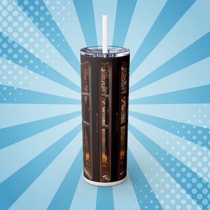 Amber Valley Tumbler – Where Tranquility Meets Twilight