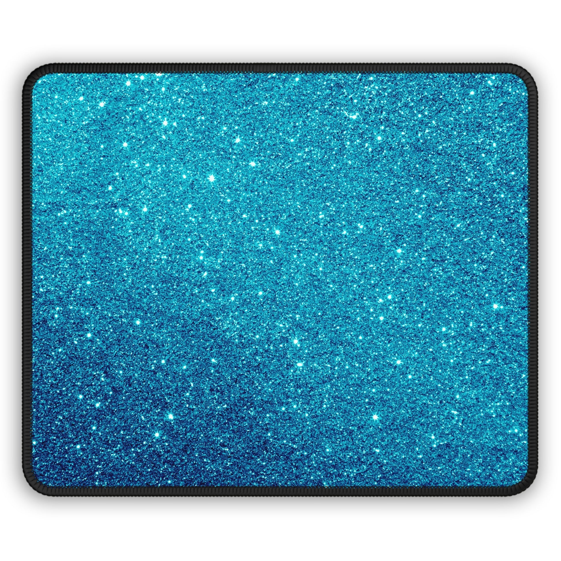 ✨ Blue Blaze Glitter Mouse Pad – Drift. Dazzle. Dominate.