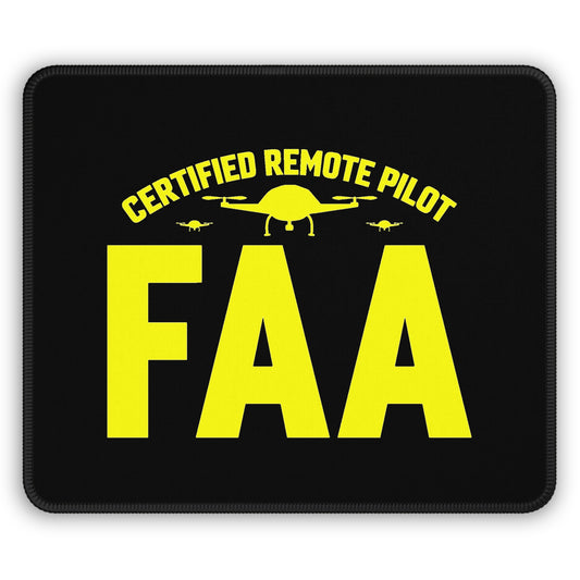 Certified FAA Remote Pilot Mouse Pad – Command Your Desk Like You Command the Skies