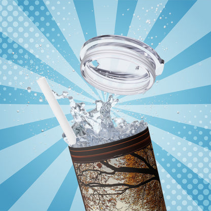 Amber Valley Tumbler – Where Tranquility Meets Twilight