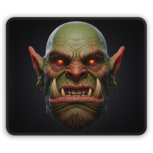 Orc Warlord Mouse Pad – Command Your Desk Like a True Champion!