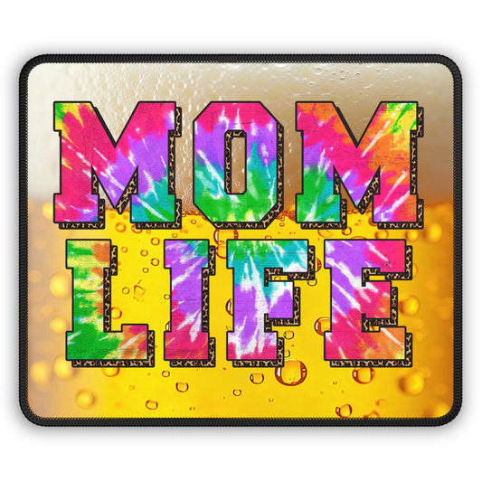 Mom Life Mouse Pad – Chaos, Coffee, and Clicks