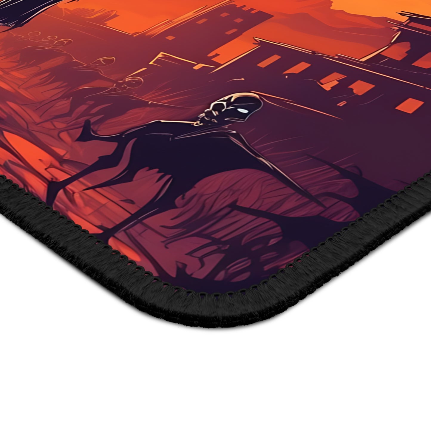 Undead Gunslinger Mouse Pad – Click Fast or Rot Trying