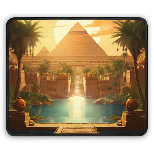 Pyramids of Power Mouse Pad – Unlock Ancient Secrets with Every Click!