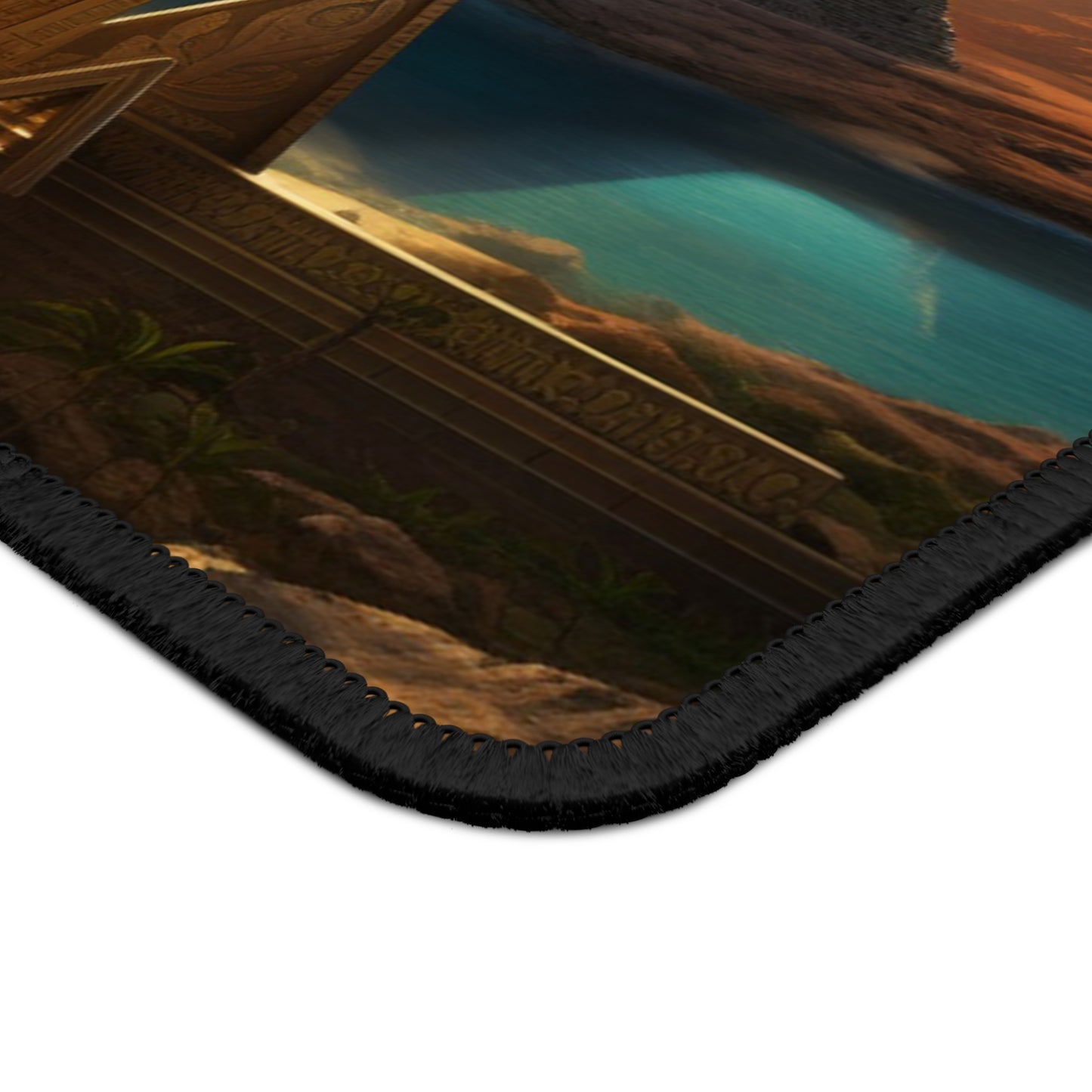 Temple of the Sun Mouse Pad – Step Into the Realm of Legends!