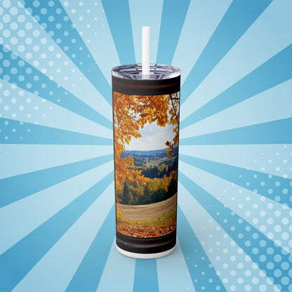Golden Harvest Tumbler – Sip in the Spirit of Fall