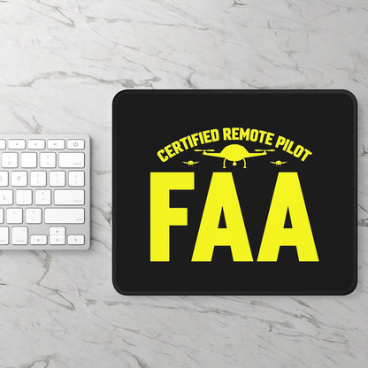 Certified FAA Remote Pilot Mouse Pad – Command Your Desk Like You Command the Skies