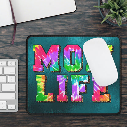 Mom Life Mouse Pad – Chaos, Coffee, and Clicks