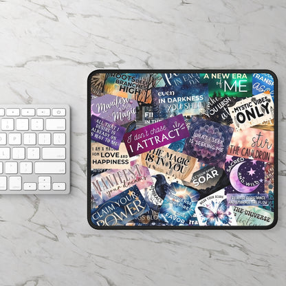 Manifest Magic Mouse Pad – Channeling Cosmic Vibes One Click at a Time