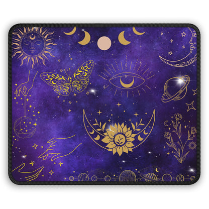 Cosmic Bloom Mouse Pad – Manifest Magic in Every Click