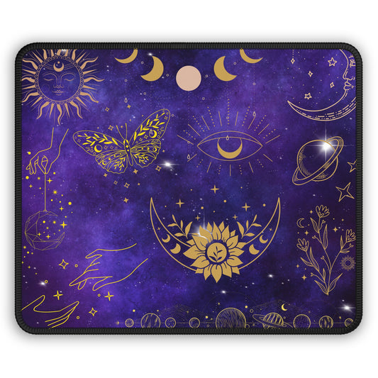 Cosmic Bloom Mouse Pad – Manifest Magic in Every Click