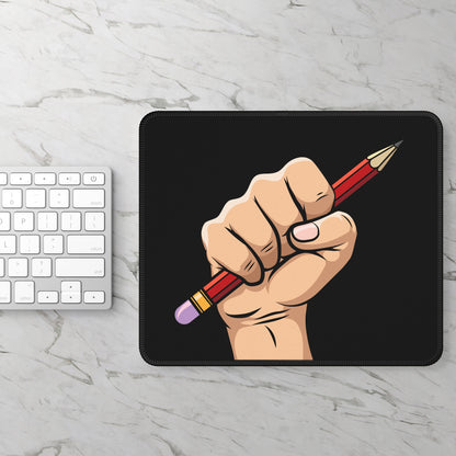 Write to Resist Mouse Pad – Power to the Pen (or Pencil)