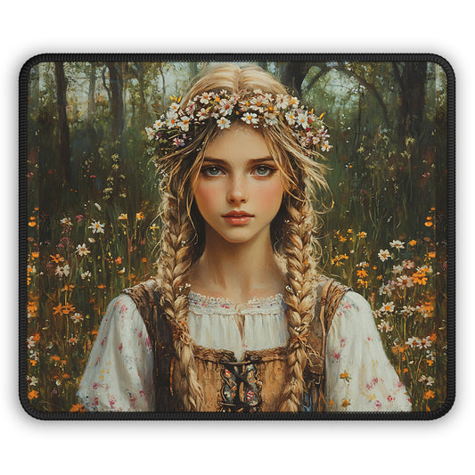 Whispers of the Wildflower II Mouse Pad – Bloom With Every Click