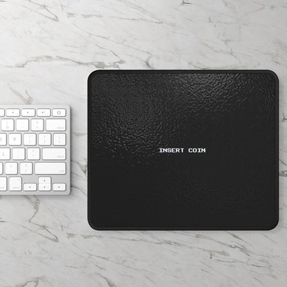 Insert Coin Mouse Pad – Level Up Your Desk, One Click at a Time!