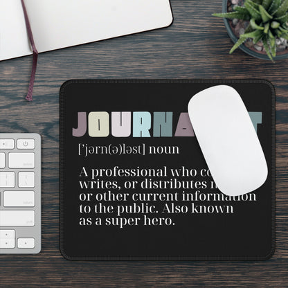 Definition of a Journalist Mouse Pad – The Realest Definition on Your Desk