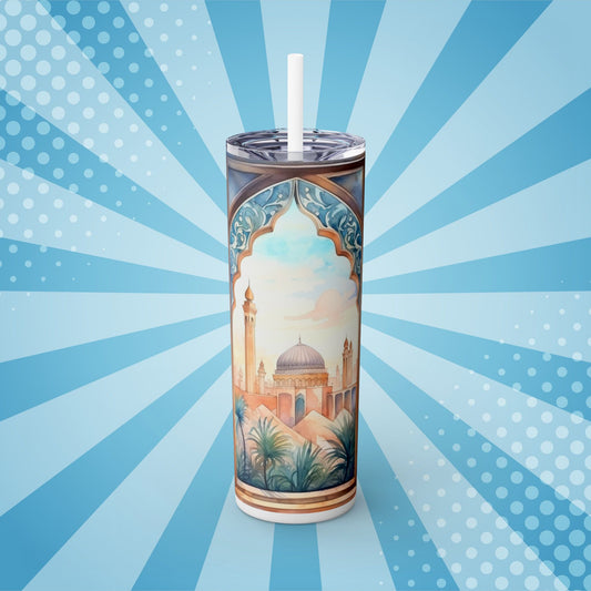 Palace of Dreams Tumbler – Sip Through the Gates of Wonder