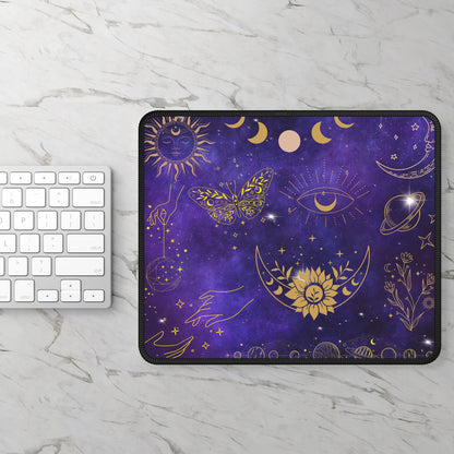 Cosmic Bloom Mouse Pad – Manifest Magic in Every Click