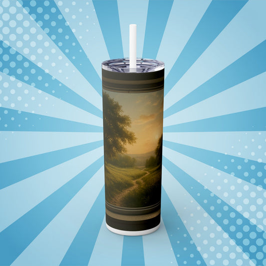 Whispering Trails Tumbler – Where Mornings Begin with Magic