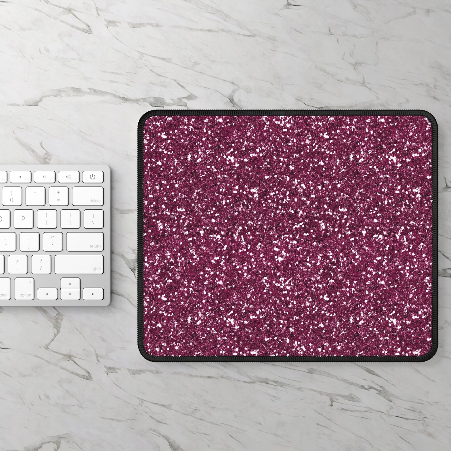 Chunky Glitter Mouse Pad – Sparkle While You Scroll