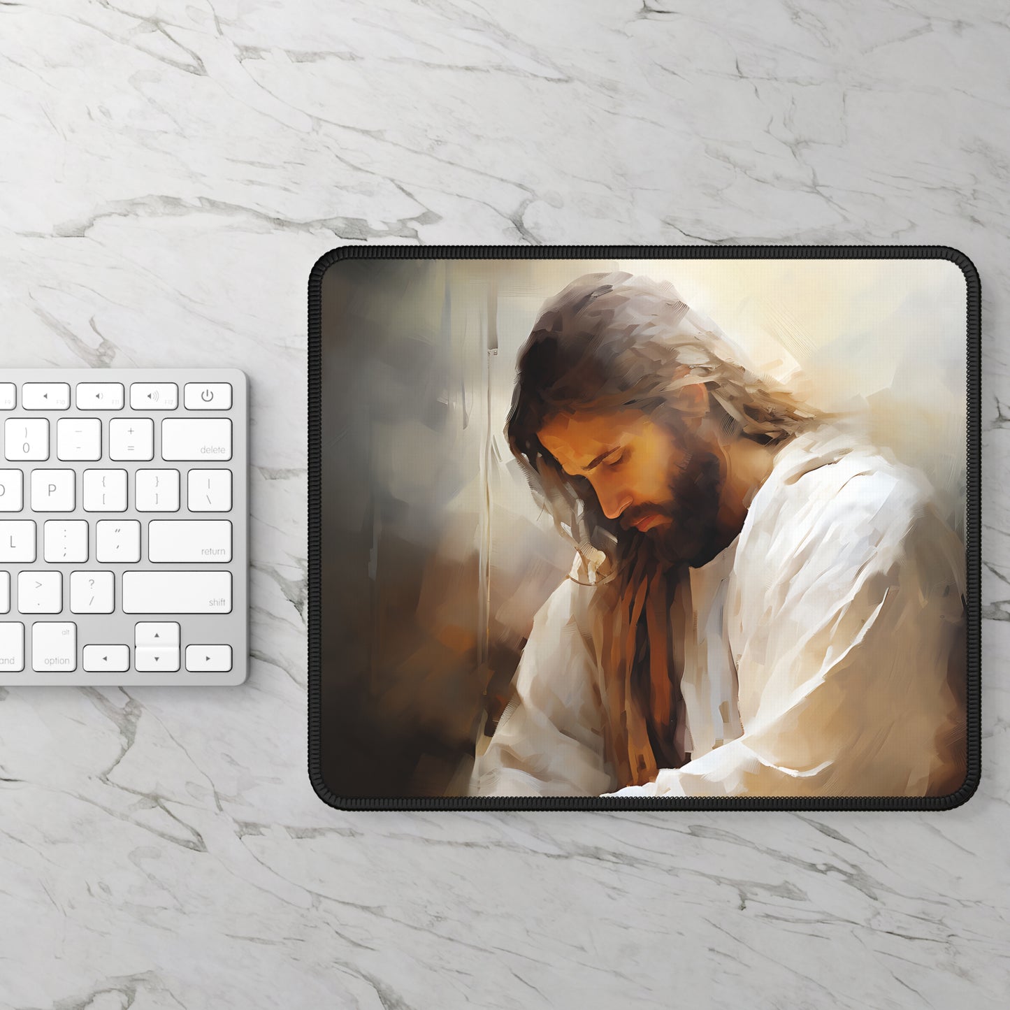 Silent Strength Mouse Pad – Find Peace in Every Click