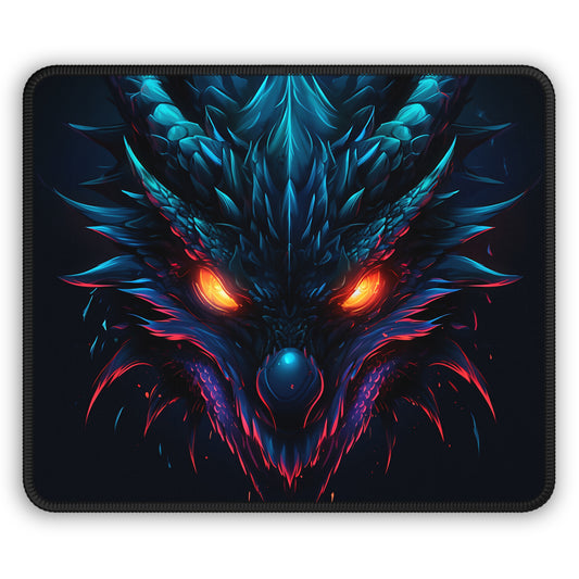 Frostflare Wyrm Mouse Pad – Cold-Blooded. Fire-Eyed. Unstoppable.