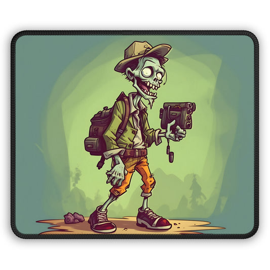 Graveyard Vlogger Mouse Pad – Lights, Camera, Afterlife