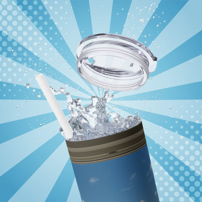Coastal Chill Tumbler – Sip Into Shoreline Serenity