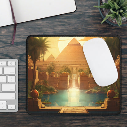 Pyramids of Power Mouse Pad – Unlock Ancient Secrets with Every Click!