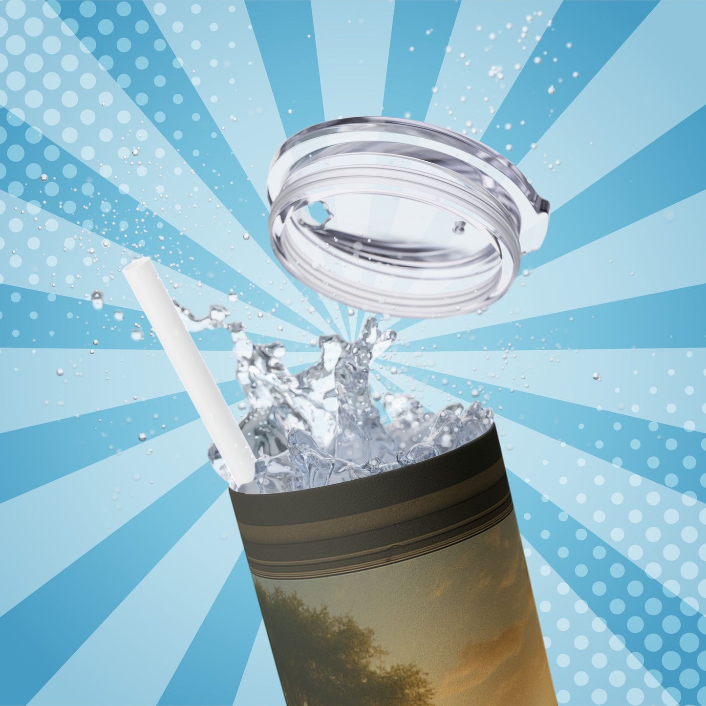 Whispering Trails Tumbler – Where Mornings Begin with Magic