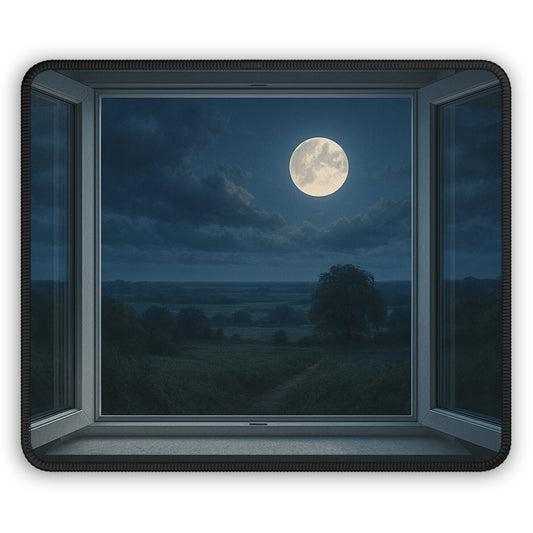 Moonlight View Mouse Pad – Serenity After Sundown