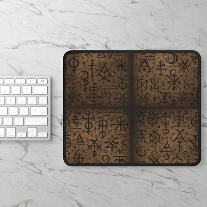 Cursed Runes Mouse Pad – Dare to Wield Forbidden Power!
