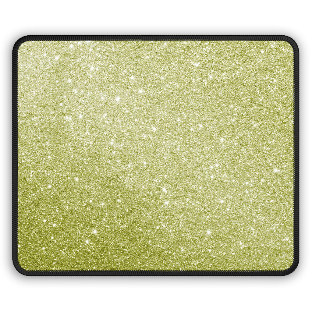 ✨ "Golden Grind" Glitter Mouse Pad – Sparkle. Slay. Scroll.