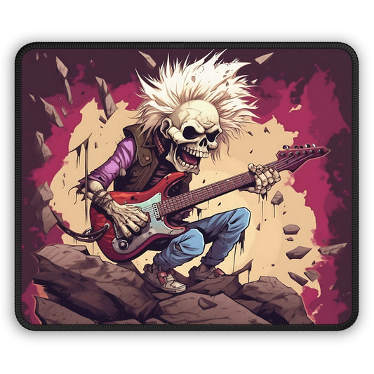 Shred Till You're Dead Mouse Pad – Bone-Crushing Riffs & Rock 'n' Roll Rage