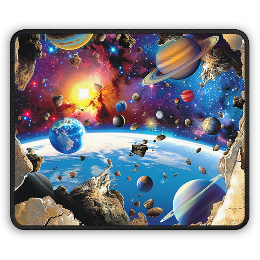 Planetary Breakout Mouse Pad – Smash Through the Stars