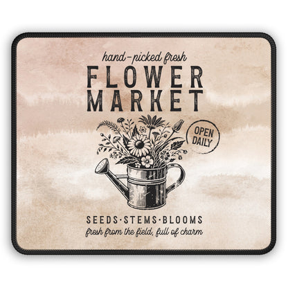 Flower Market Mouse Pad – Where Every Click Blooms