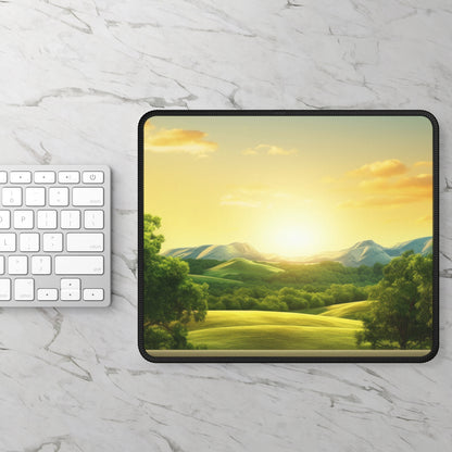 Valley Light Mouse Pad – Where Every Day Starts Bright