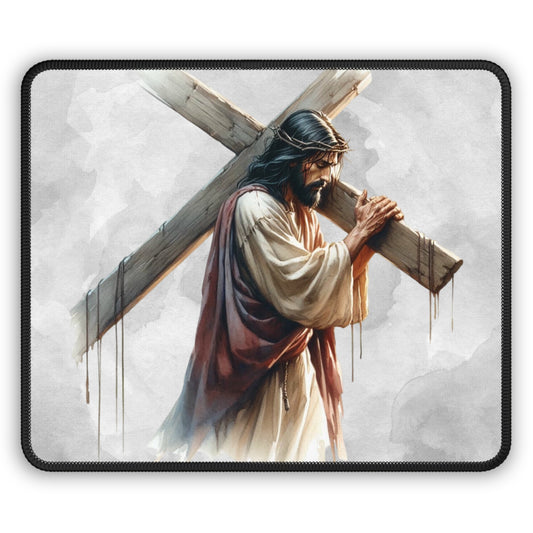 Path of Grace Mouse Pad – A Daily Reminder of Strength, Sacrifice, and Love