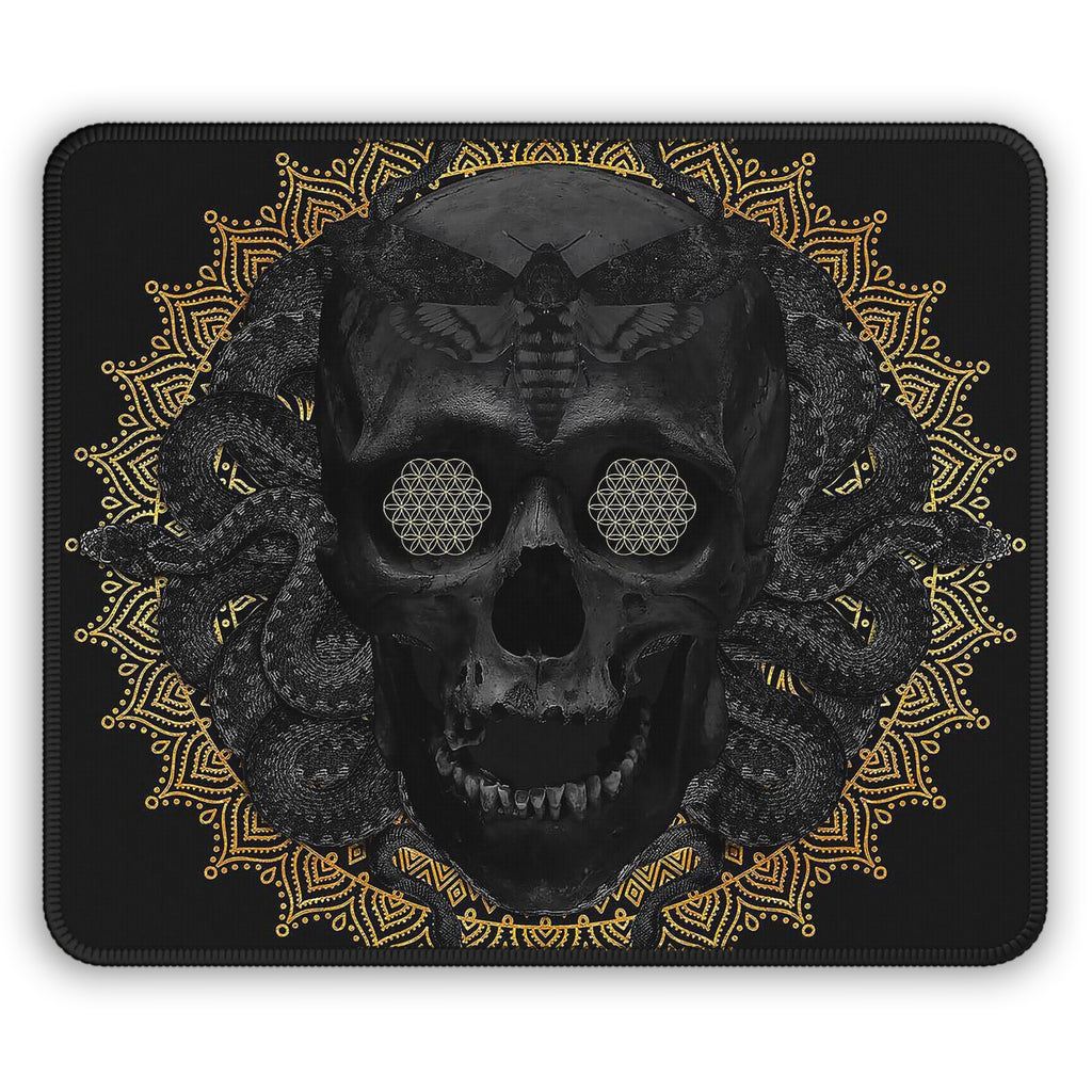 Sacred Serpent Skull Mouse Pad – Unveil Ancient Mysteries.