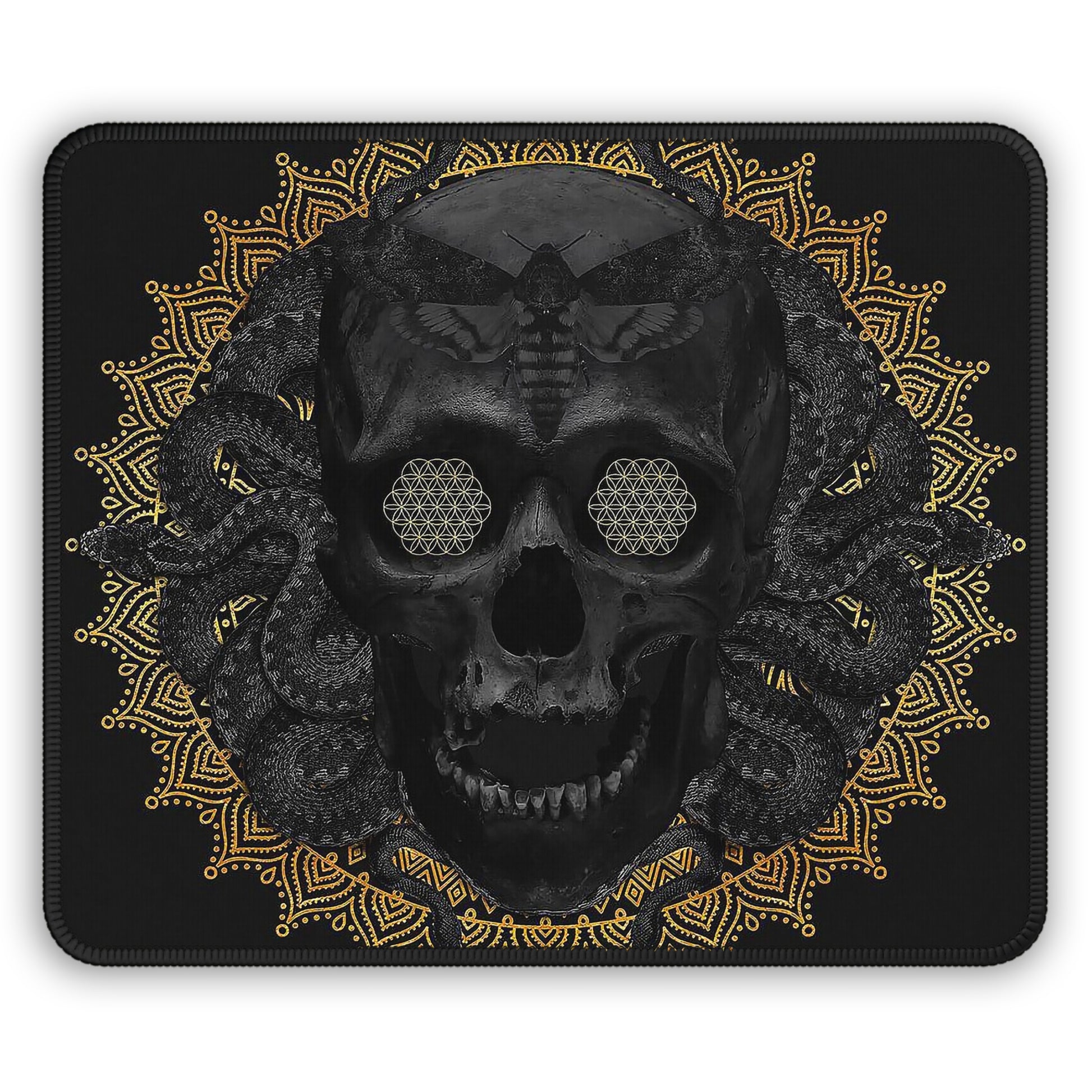 Sacred Serpent Skull Mouse Pad – Unveil Ancient Mysteries.