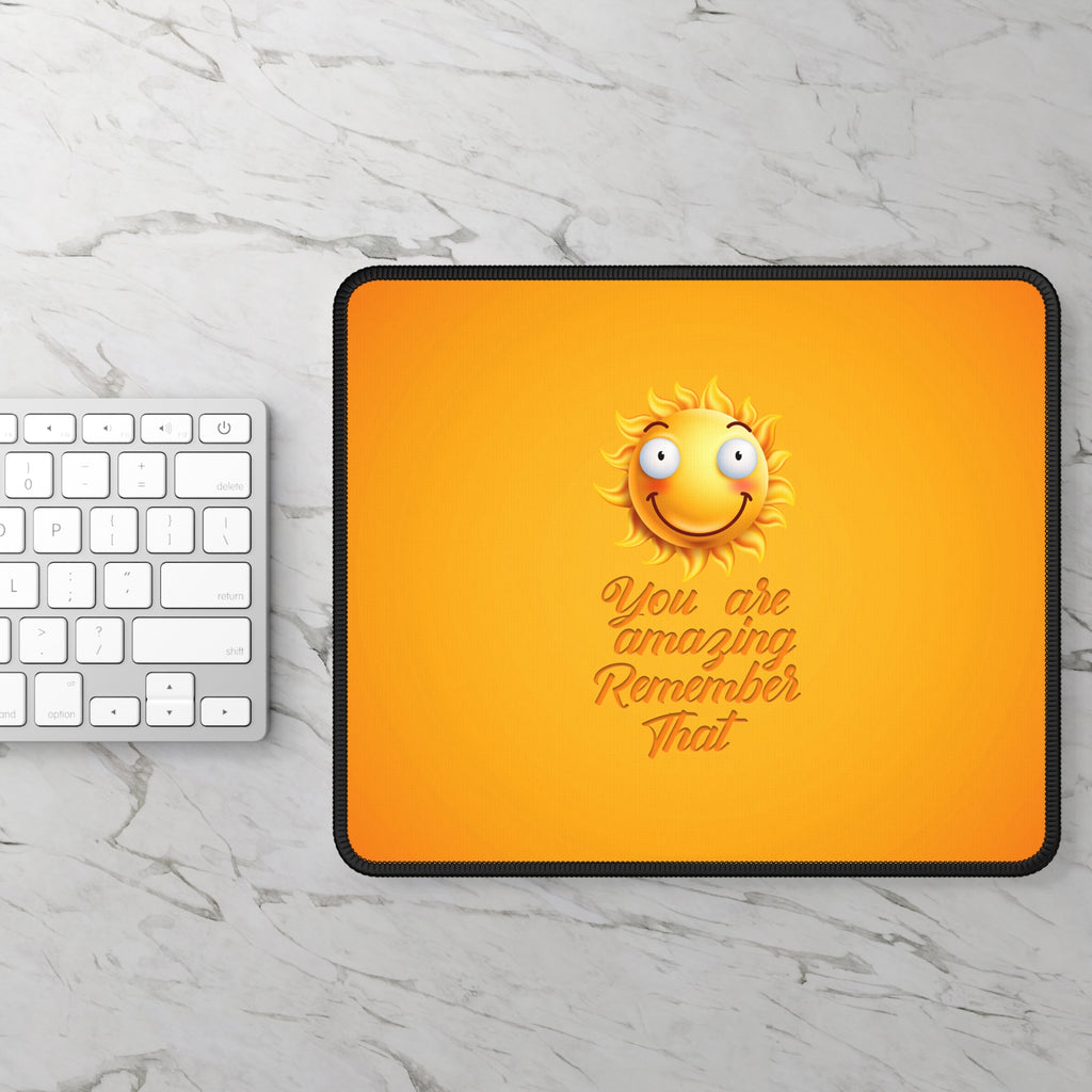 Amazing Aura Mouse Pad – Shine Bright, Remember That.