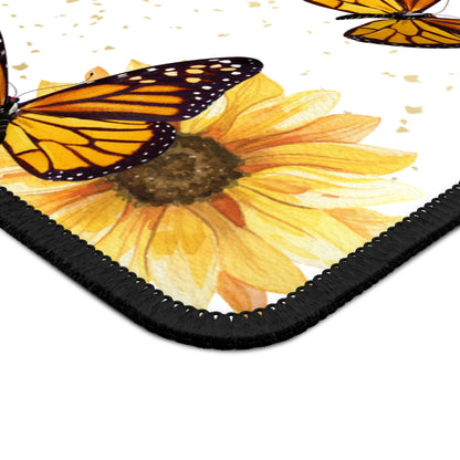 Sunshine Monarch Mouse Pad – Let the Good Vibes Fly