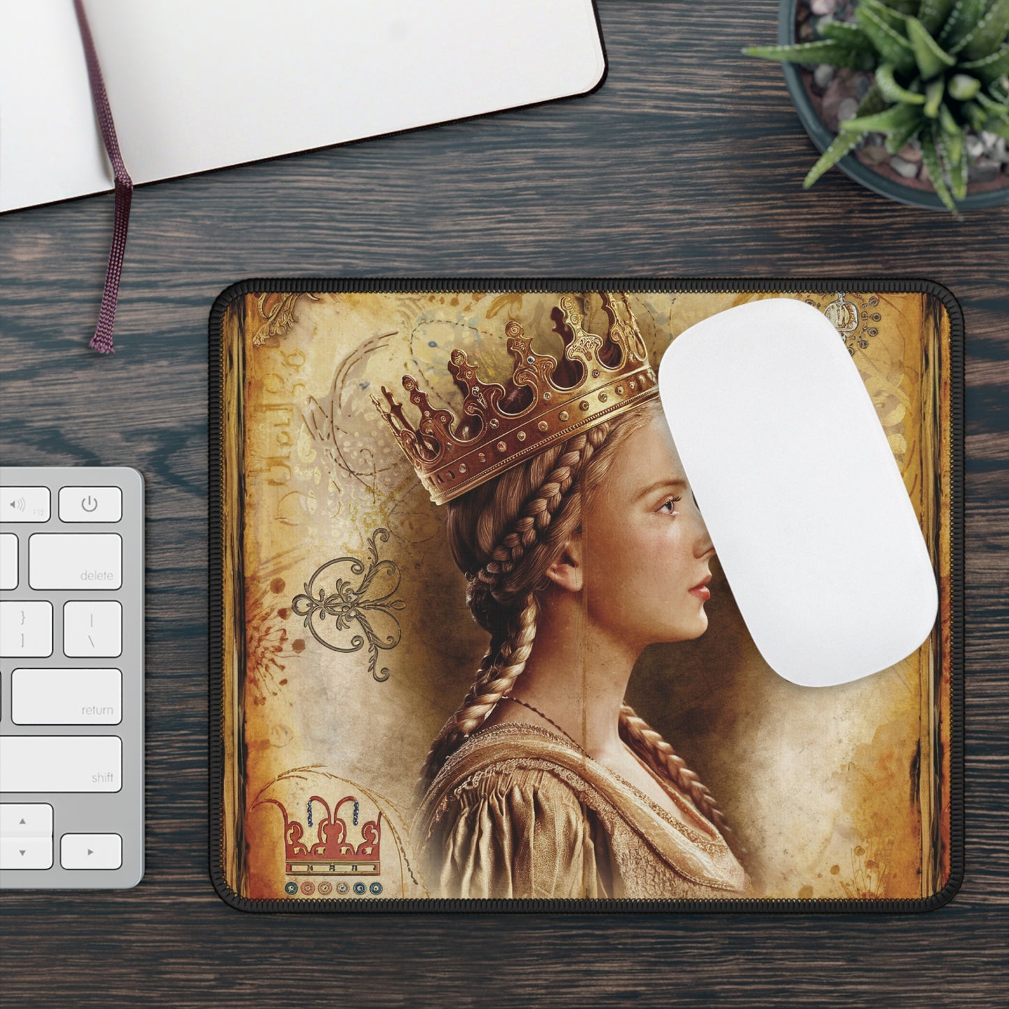 Rule Your Desktop with the Royal Majesty Mouse Pad!