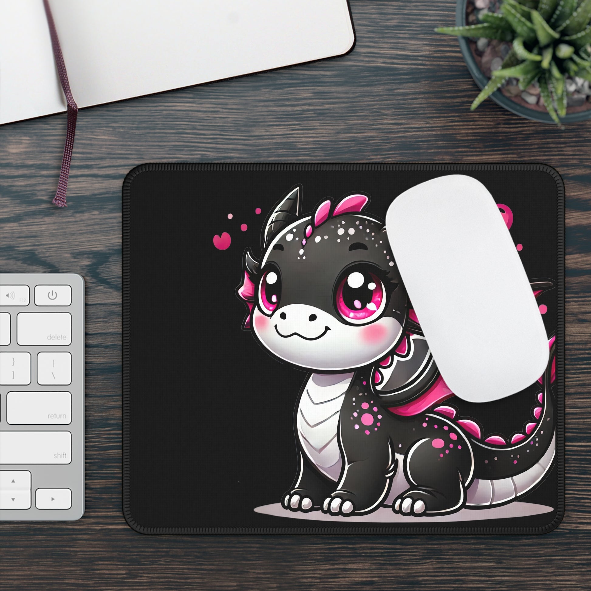 Adorable Dragonling Companion Mouse Pad – Your Cute Desk Guardian!