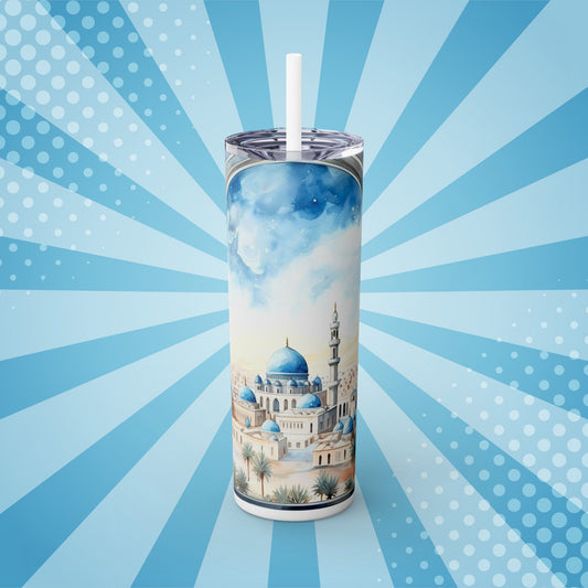 Moonlight Minarets Tumbler – Sip Beneath the Starry Skies
